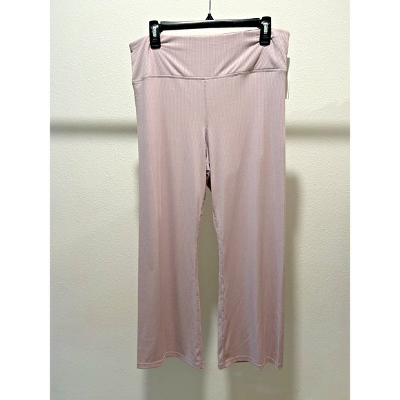 Calvin Klein Performance Womens Active High Waist Ankle Pants Evening Sand XL - Picture 1 of 6